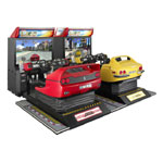 Out Run 2 SP Special Edition Deluxe 2 Car Arcade Machine Driving Game
