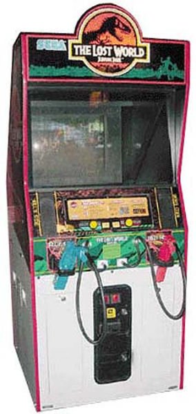 The Lost World Jurassic Park Arcade Machine Shooting Game