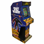Voyager Upright Arcade Machine Space Invaders Cabinet